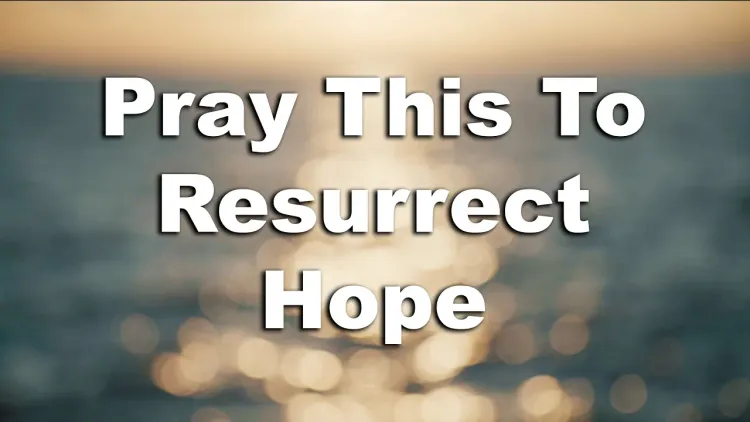 Prayer for Hope