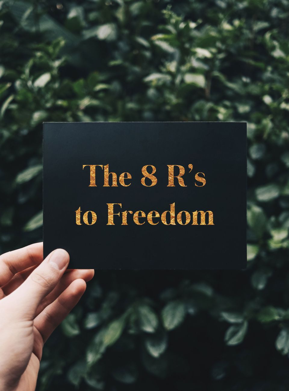 8 R's to Freedom